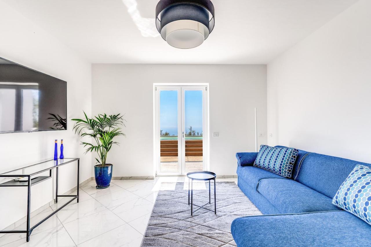 Villa Rusinella Minimalist Retreat With Sea Views Massa Lubrense Exterior foto